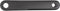 Samox Crank Rechts 175 Mm Aluminium Zwart