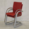 Sample Sale 135 2 pieces Dining chair / Meeting chair Stackable Red