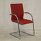 Sample Sale 135 2 pieces Dining chair / Meeting chair Stackable Red
