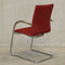 Sample Sale 135 2 pieces Dining chair / Meeting chair Stackable Red