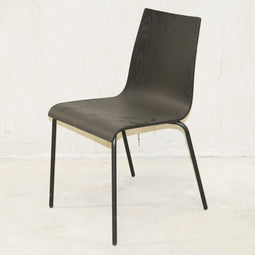 Sample Sale 168 Dining Chair Wooden Design Black Oak Pure