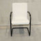Sample Sale 186 Dining room chair / Meeting chair White Boucle with Black frame