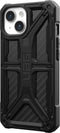 UAG Monarch - Back Cover - 5-laagse bescherming - carbon zwart