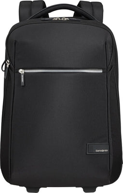 Samsonite Laptoptrolley - Litepoint Backpack op wielen 17.3 inch (Handbagage) - Black