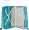 Samsonite reiskoffer - S'CURE SPINNER 69/25 (Medium) Turquoise