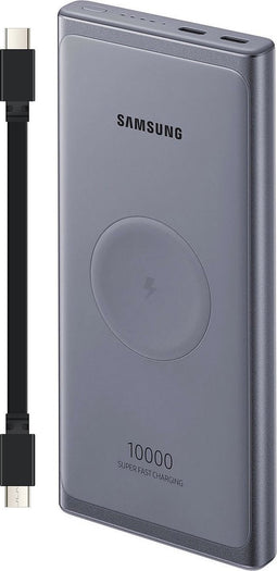 Samsung 10.000 mAh USB-C Wireless Powerbank - Grijs