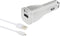 Samsung Adaptive Fast Charging Single USB Autolader Micro USB 1.5 Meter 2A - Wit