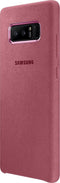 Samsung Alcantara leather cover - roze - voor Samsung N950 Galaxy Note 8