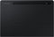 Samsung book cover keyboard (AZERTY) - black - for Samsung T630 Tab S7 (11
