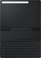 Samsung Bookcover Hoesje Keyboard - Tab S7+ / Tab S7+ FE / S8+ - Zwart