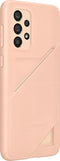Samsung Card Slot Cover - Samsung Galaxy A33 - Peach