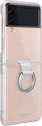 Samsung Clear Cover met Ring - Samsung Galaxy Z Flip4 - Transparant
