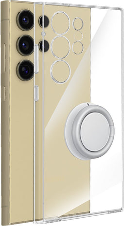 Samsung Clear Gadget Case - Geschikt voor Samsung Galaxy S24 Ultra - Transparant