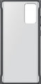 Samsung Clear Protective Hoesje - Samsung Galaxy Note 20 - Zwart