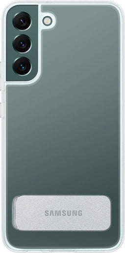 Samsung Clear Standing Hoesje - Samsung Galaxy S22 - Transparant