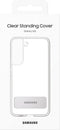 Samsung Clear Standing Hoesje - Samsung Galaxy S22 - Transparant