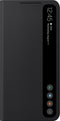 Samsung - Clear View Cover - Galaxy S21 FE 5G (2022) Dark Grey
