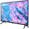 Samsung CU7020 50 inch (buitenlands model) Zwart