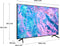 Samsung CU7100 55 inch (buitenlands model) Zwart