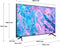Samsung CU7100 85 inch (buitenlands model) Zwart