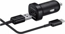Samsung EP-LN930CBEGWW Samsung Adaptive Fast Charging USB Car Charger USB-C Black Bulk