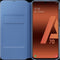 Samsung flip wallet geschikt voor Samsung Galaxy A70 - Zwart