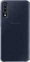 Samsung flip wallet geschikt voor Samsung Galaxy A70 - Zwart