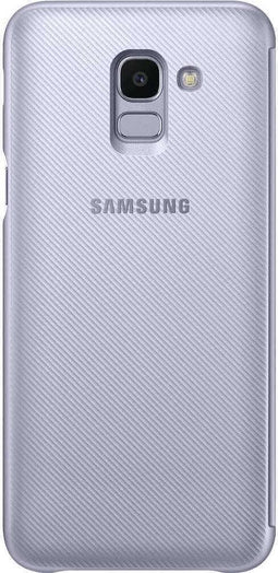 Samsung Flip Wallet - Samsung J6 - Violet