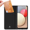 Samsung Galaxy A02s Hoesje - Dux Ducis Skin Pro Book Case - Zwart