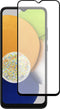 Samsung Galaxy A03 screenprotector - Full Cover - Gehard glas - Zwart - Just in Case