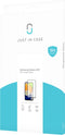 Samsung Galaxy A03 screenprotector - Full Cover - Gehard glas - Zwart - Just in Case