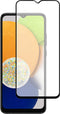 Samsung Galaxy A03 screenprotector - Full Cover - Gehard glas - Zwart - Just in Case
