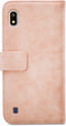Samsung Galaxy A10 Hoesje - Mobilize - Elite Gelly Serie - Kunstlederen Bookcase - Soft Pink - Hoesje Geschikt Voor Samsung Galaxy A10