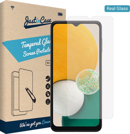 Samsung Galaxy A13 screenprotector - Gehard glas - Transparant - Just in Case