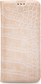 Samsung Galaxy A3 (2017) Hoesje - Mobilize - Premium Gelly Serie - Kunstlederen Bookcase - Coral Pink Alligator - Hoesje Geschikt Voor Samsung Galaxy A3 (2017)