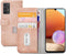 Samsung Galaxy A32 4G Bookcase hoesje - Mobilize - Effen Roze - Kunstleer