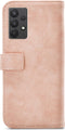 Samsung Galaxy A32 4G Bookcase hoesje - Mobilize - Effen Roze - Kunstleer