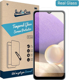 Samsung Galaxy A32 Screenprotector - Gehard glas - Transparant - Just in Case