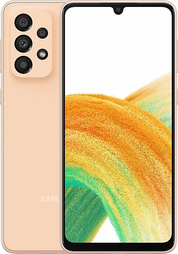 Samsung Galaxy A33, 128GB opslag Oranje