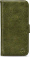Samsung Galaxy A41 Hoesje - Mobilize - Elite Gelly Serie - Kunstlederen Bookcase - Groen - Hoesje Geschikt Voor Samsung Galaxy A41