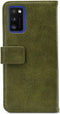 Samsung Galaxy A41 Hoesje - Mobilize - Elite Gelly Serie - Kunstlederen Bookcase - Groen - Hoesje Geschikt Voor Samsung Galaxy A41