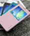 Samsung Galaxy A5 (2015) Hoesje - Rock - Uni Side Serie - Hard Kunststof Bookcase - Wit - Hoesje Geschikt Voor Samsung Galaxy A5 (2015)