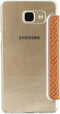 Samsung Galaxy A5 (2016) Hoesje - Mobilize - Slim Serie - Kunstlederen Bookcase - Apricot Snake - Hoesje Geschikt Voor Samsung Galaxy A5 (2016)