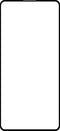 Samsung Galaxy A52 screenprotector - Full Cover - Zwart - Just in Case