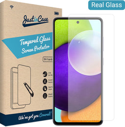 Samsung Galaxy A52s screenprotector - Gehard glas - Just in Case