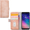 Samsung Galaxy A6 (2018) Hoesje - Mobilize - Elite Gelly Serie - Kunstlederen Bookcase - Soft Pink - Hoesje Geschikt Voor Samsung Galaxy A6 (2018)