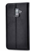 Samsung Galaxy A6 (2018) Hoesje - Mobilize - Gelly Premium Serie - Kunstlederen Bookcase - Zwart - Hoesje Geschikt Voor Samsung Galaxy A6 (2018)