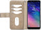 Samsung Galaxy A6 (2018) Hoesje - Mobilize - Gelly Zipper Serie - Kunstlederen Bookcase / 2in1 Case - Latte - Hoesje Geschikt Voor Samsung Galaxy A6 (2018)