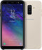 Samsung Galaxy A6+ (2018) Hoesje - Samsung - Dual Layer Serie - Hard Kunststof Backcover - Zwart - Hoesje Geschikt Voor Samsung Galaxy A6+ (2018)