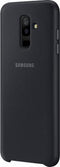 Samsung Galaxy A6+ (2018) Hoesje - Samsung - Dual Layer Serie - Hard Kunststof Backcover - Zwart - Hoesje Geschikt Voor Samsung Galaxy A6+ (2018)